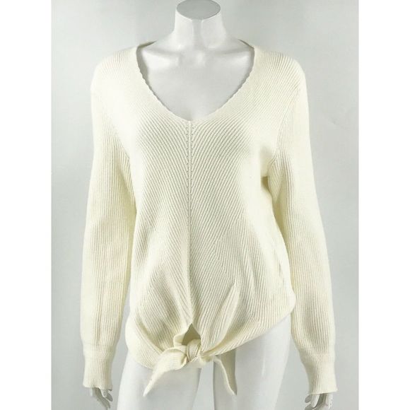 Moth Anthropologie Womens Sweater Sz Large Cream - Picture 1 of 5